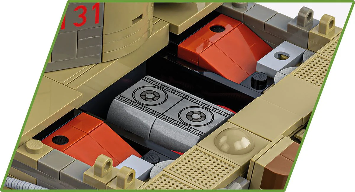 Cobi 1/28 Tiger 131 Upgraded Edition - Image 6