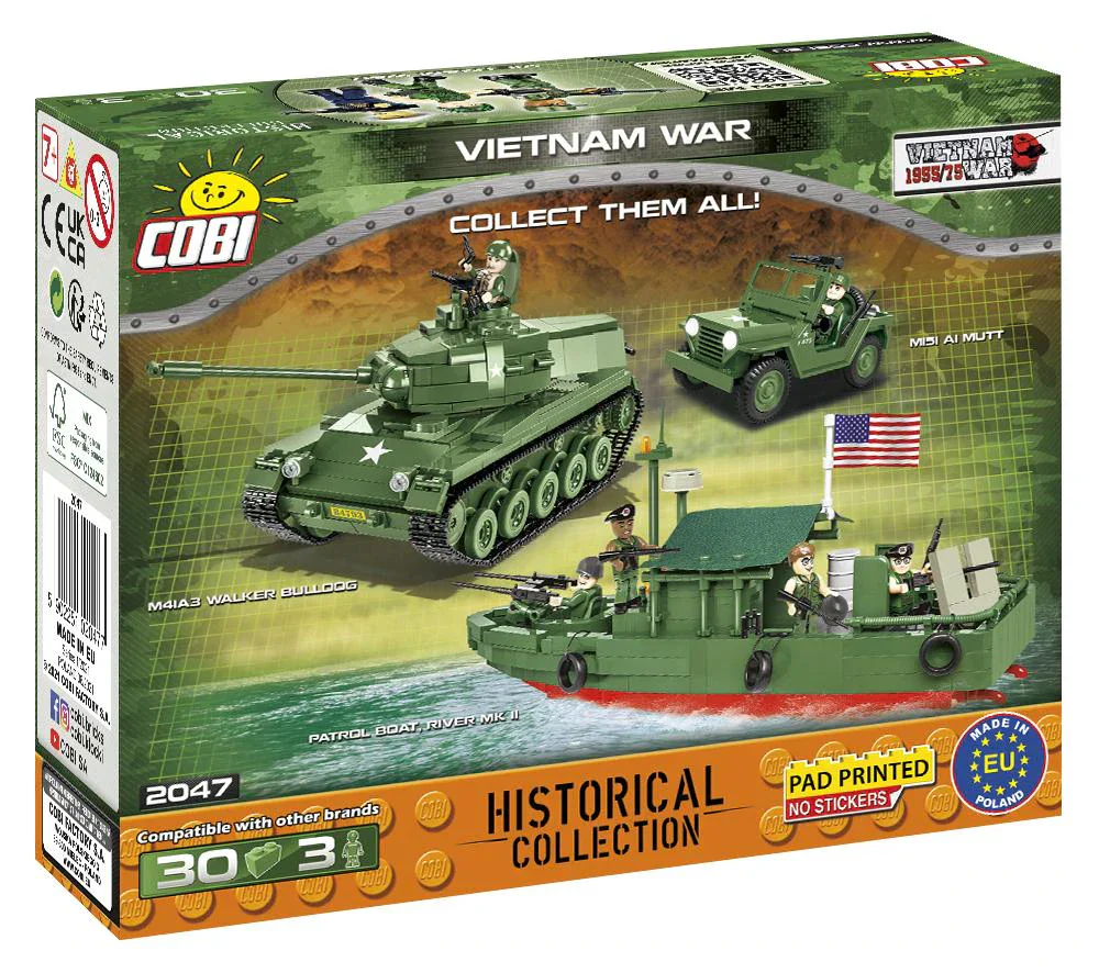 Cobi Vietnam War Solider Figures - Image 2