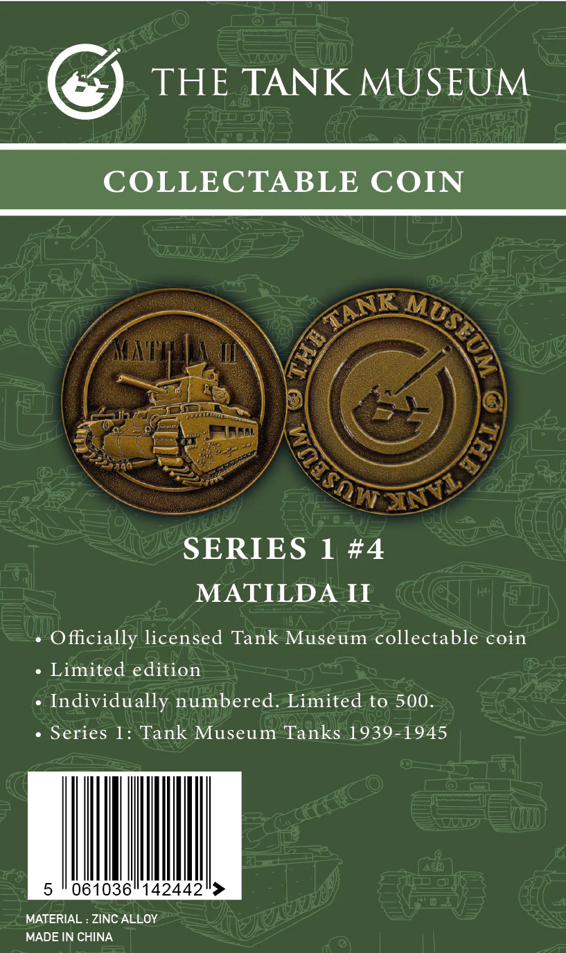 Collectable Coin Series 1 # 4 Matilda II - Image 3