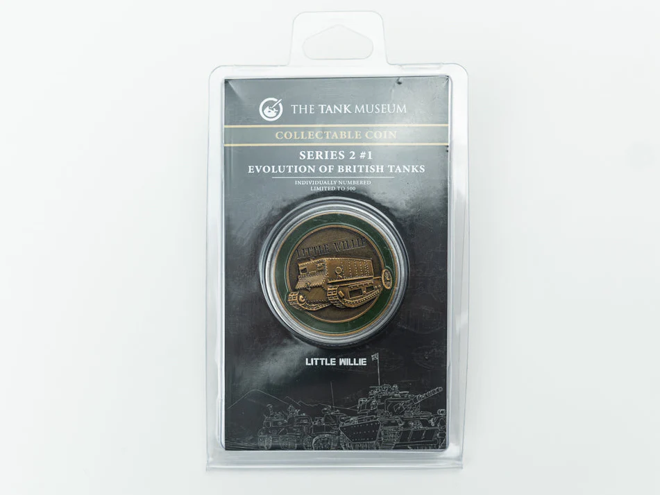 Collectable Coin Series 2: Evolution of British Tanks #1 Little Willie Tank - Image 3