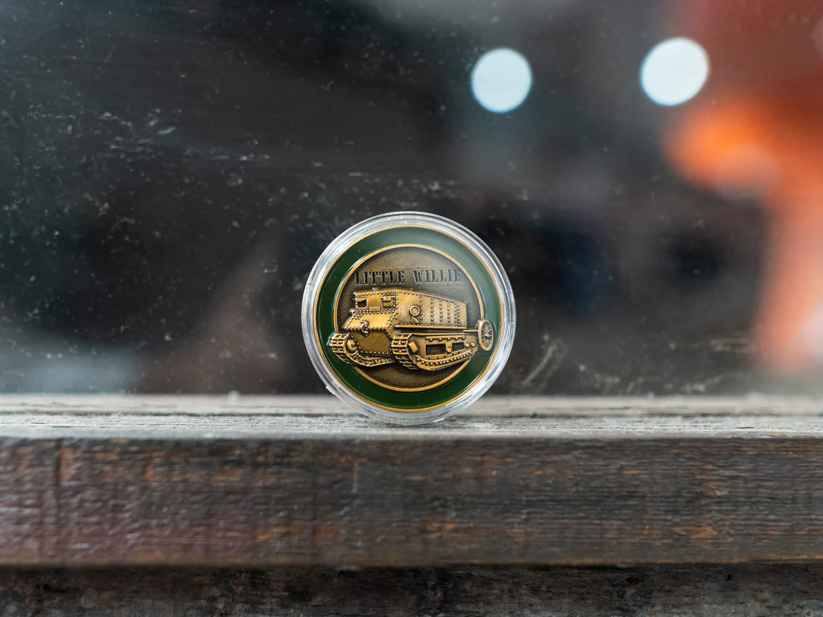 Collectable Coin Series 2: Evolution of British Tanks #1 Little Willie Tank - Image 5