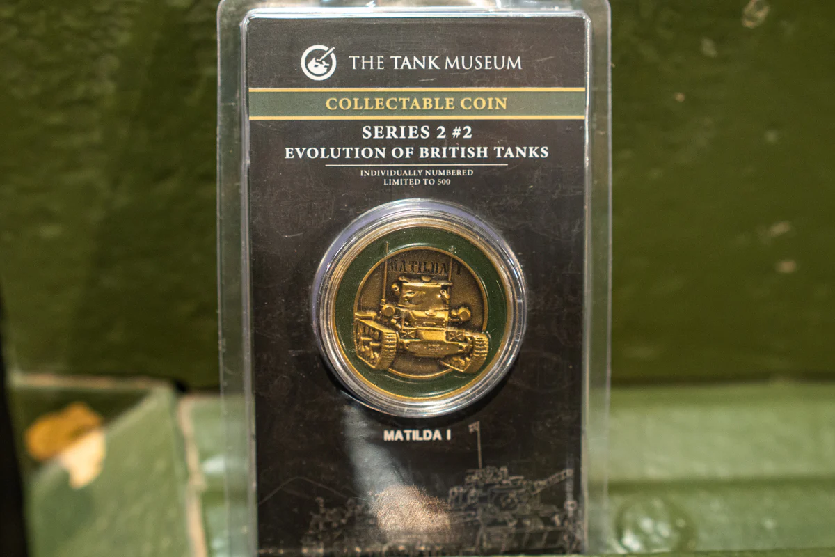 Collectable Coin Series 2: Evolution of British Tanks #2 Matilda I - Image 3