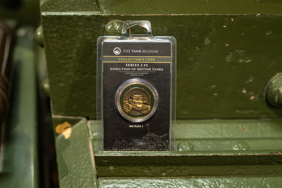 Collectable Coin Series 2: Evolution of British Tanks #2 Matilda I - Image 7