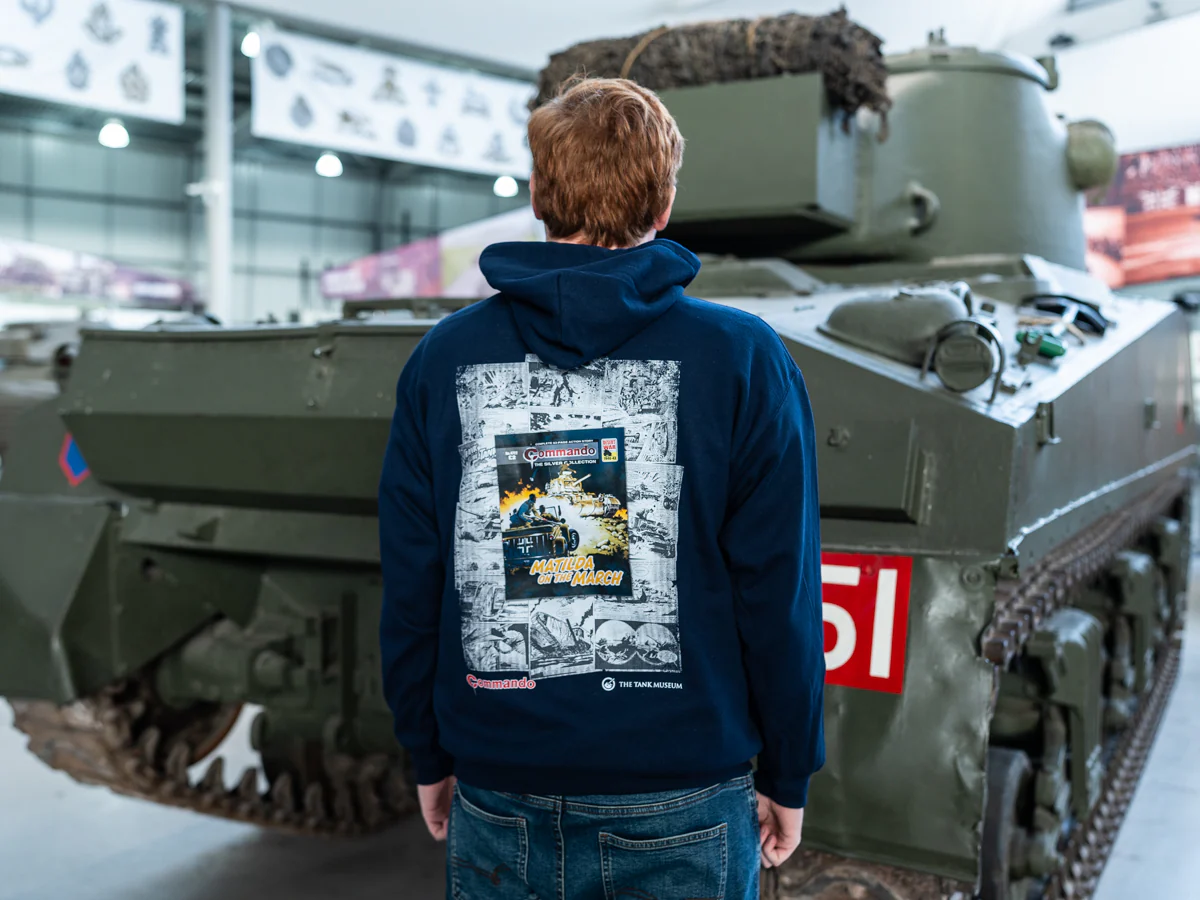 Commando Comics Artwork Hoodie - Image 4