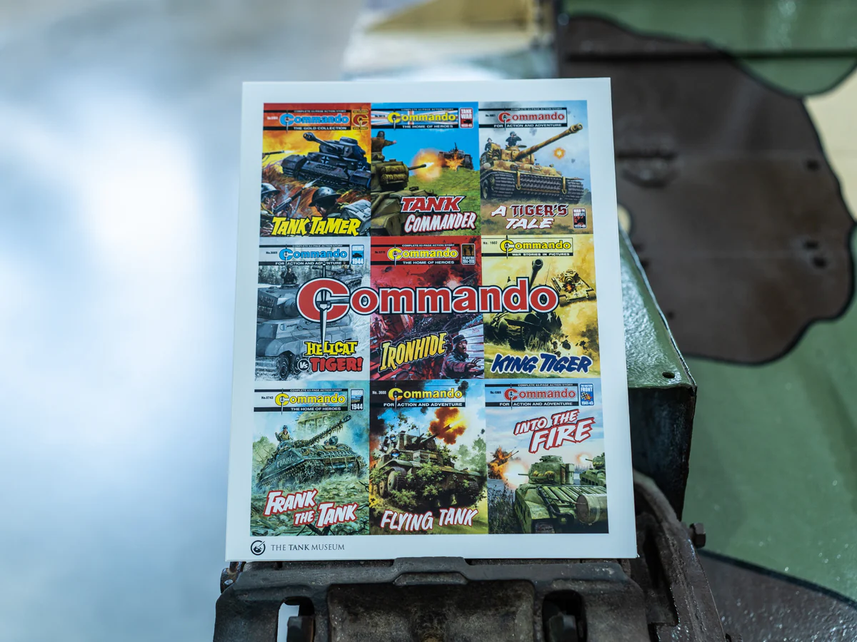 Commando Comics Classic Tank Covers Print - Image 4