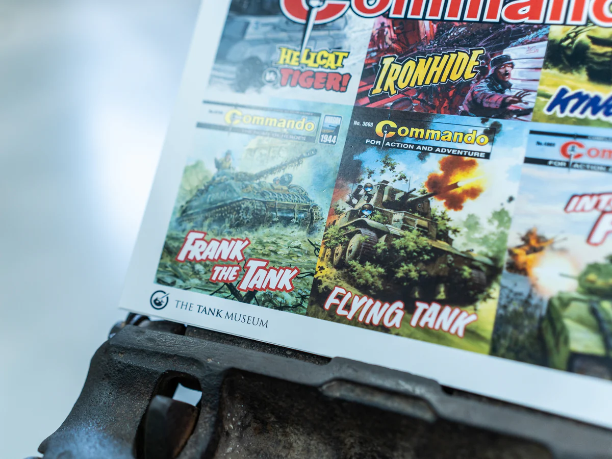 Commando Comics Classic Tank Covers Print - Image 6