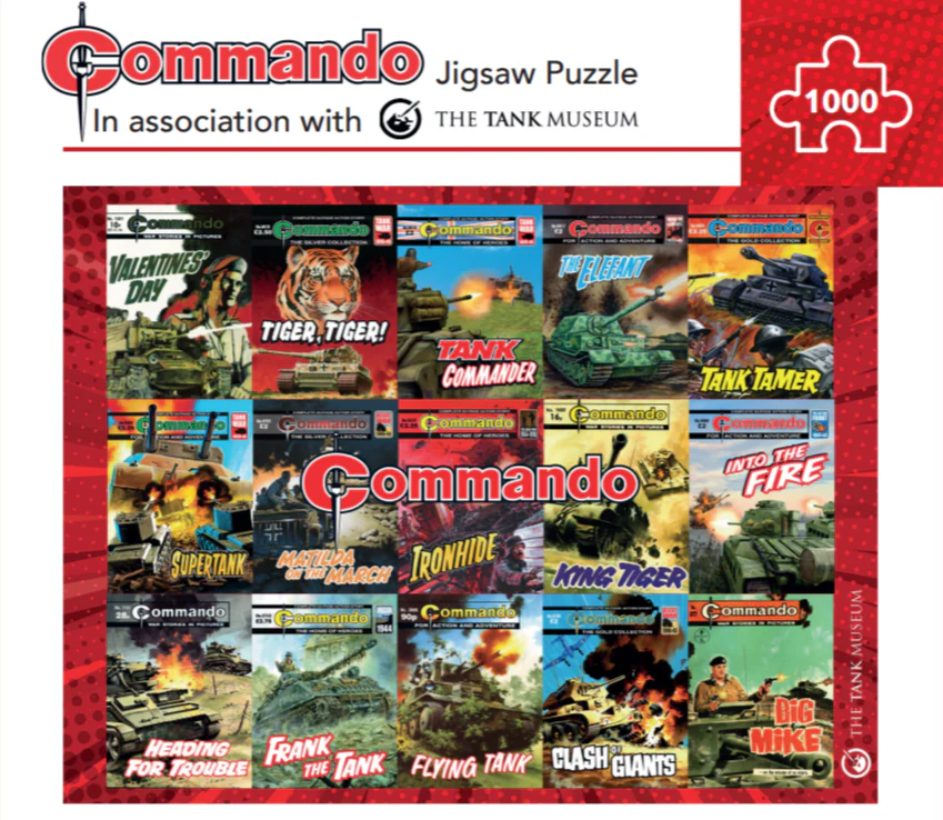 Commando Comics Jigsaw