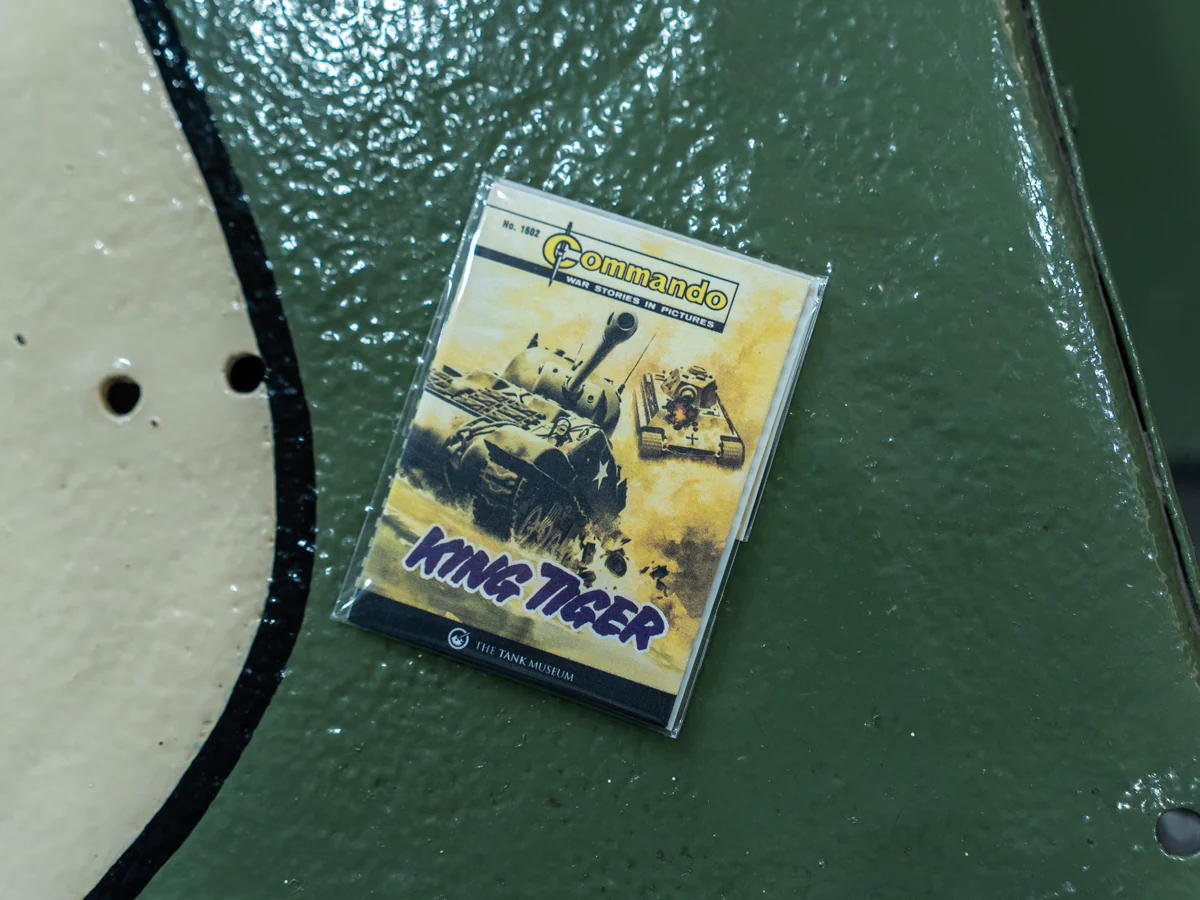 Commando Comics King Tiger Magnet - Image 2