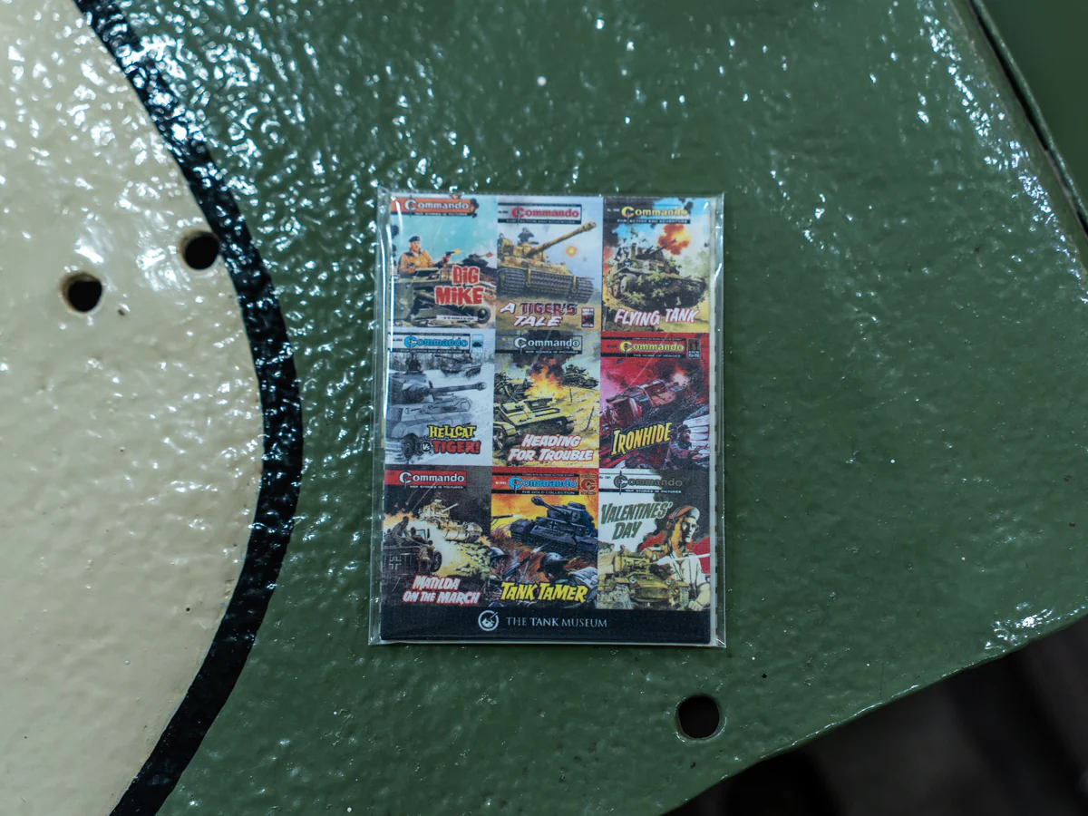 Commando Comics Tank Covers Magnet - Image 2