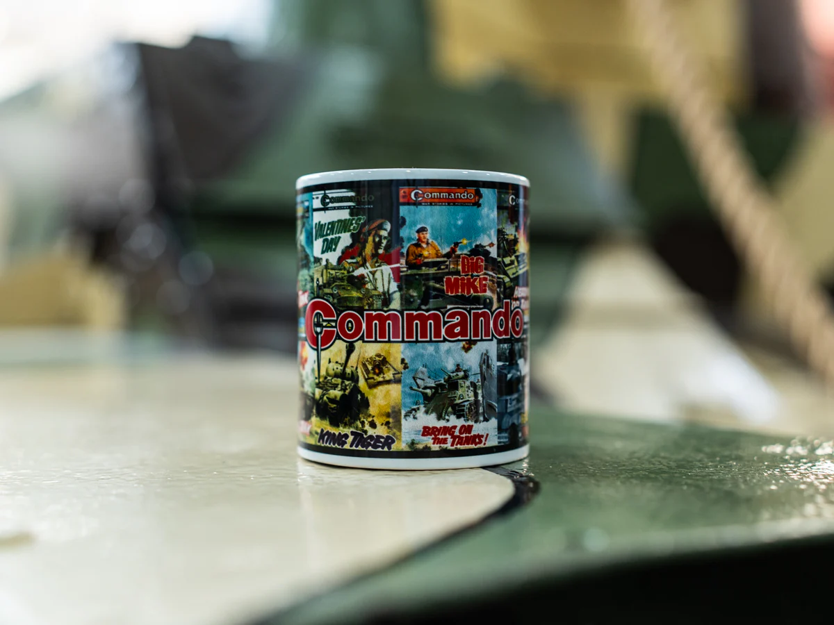 Commando Comics Tank Covers Mug - Image 2
