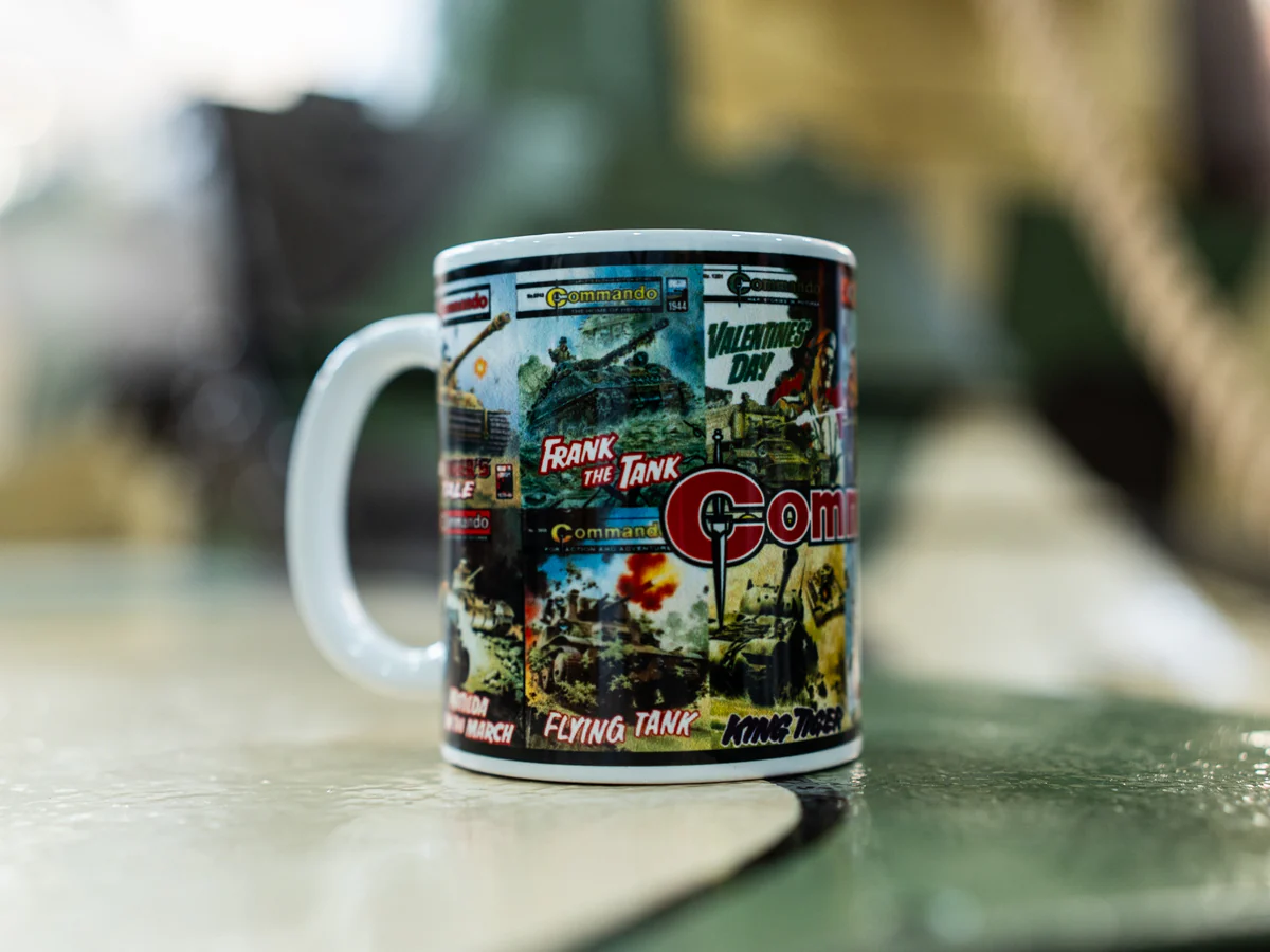 Commando Comics Tank Covers Mug - Image 3