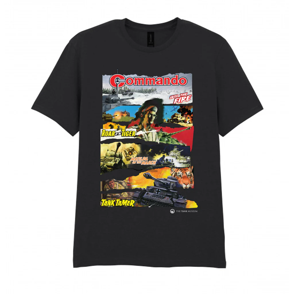 Commando Comics Tanks T-Shirt