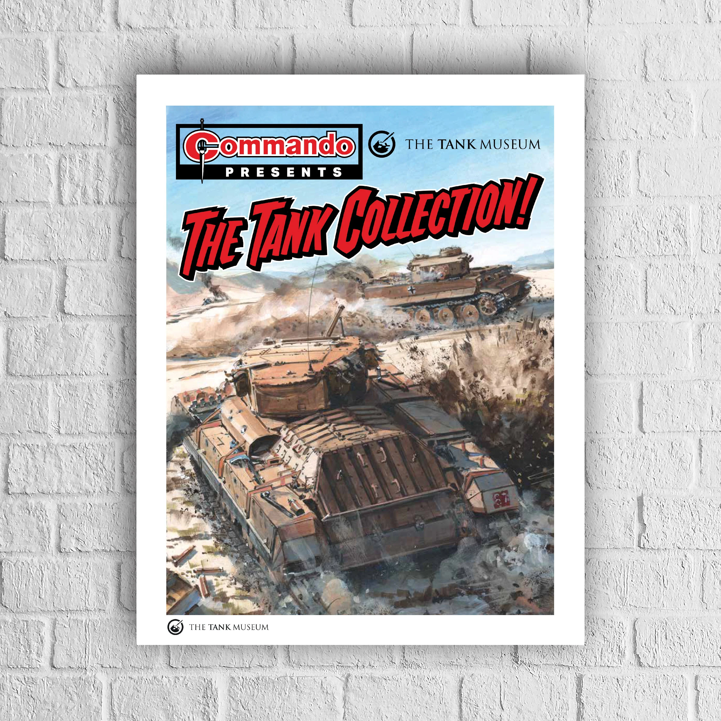 Commando Comics The Tank Collection Print - Image 3
