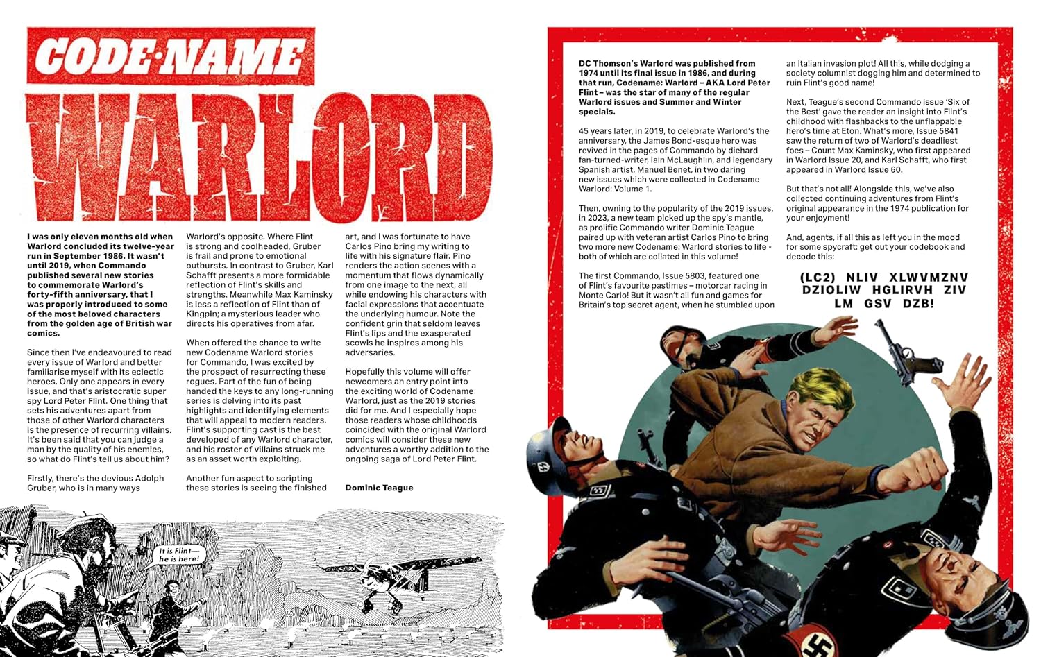 Commando Presents Codename Warlord Volume 2 - Image 2