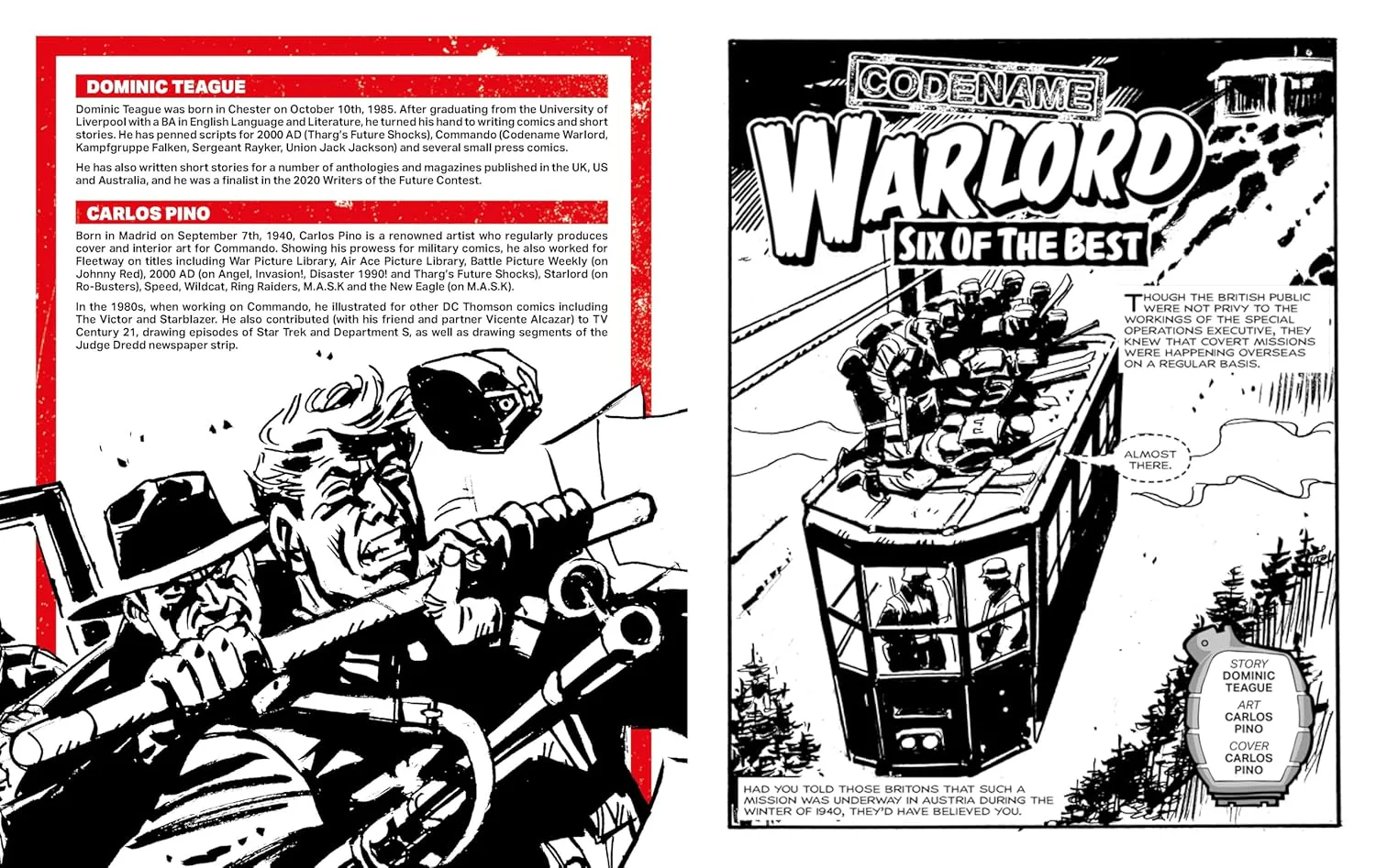 Commando Presents Codename Warlord Volume 2 - Image 3