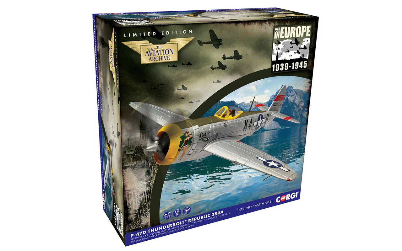 Corgi 1/72 Scale Die-Cast P-47D Thunderbolt® Republic