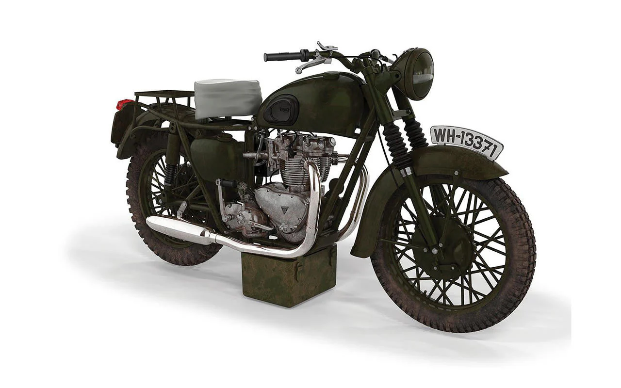 Corgi  Di-Cast Triumph TR6 Trophy, The Great Escape (Weathered) - Image 3