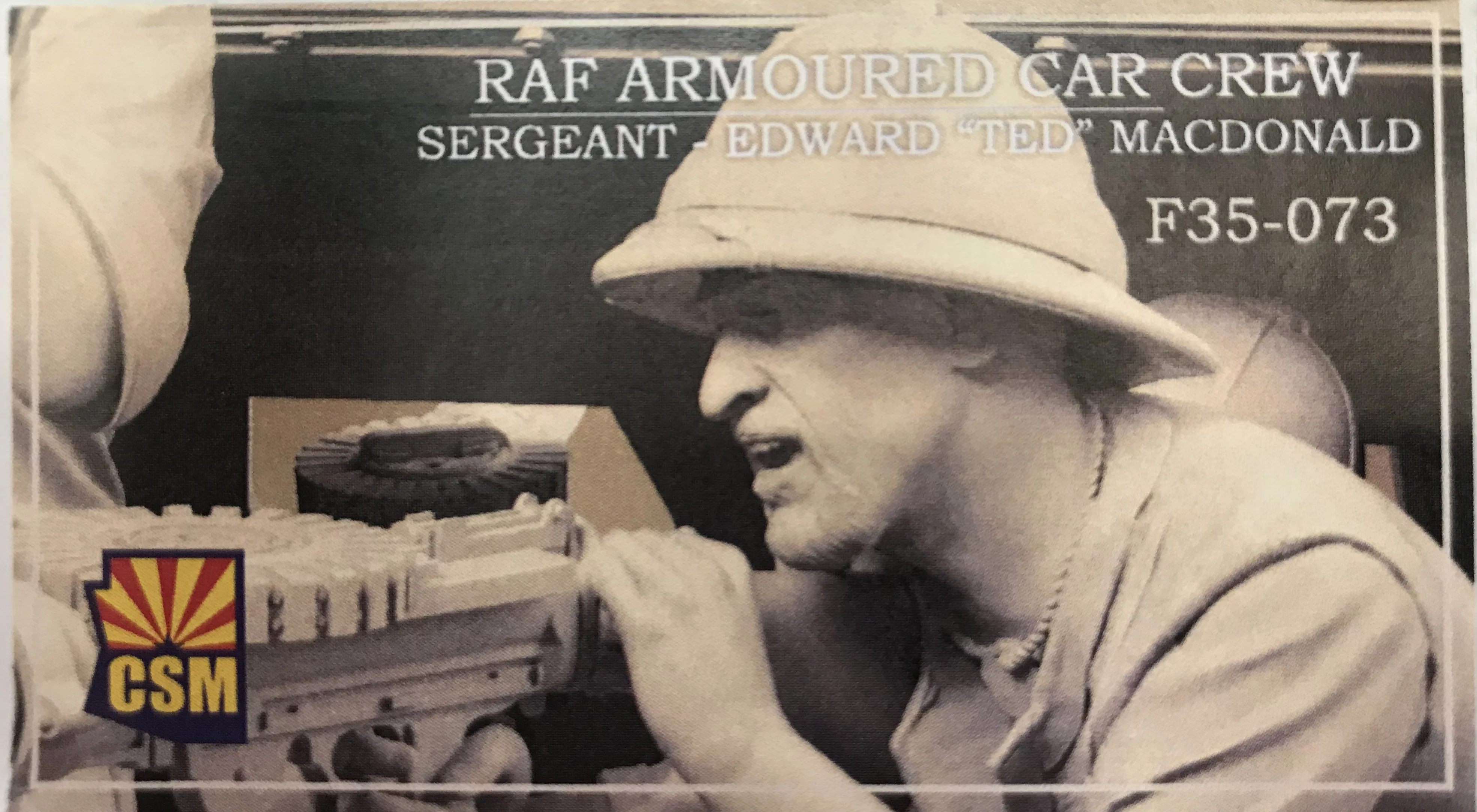 CSM 1/35 Armoured Tender Scale Figures - Image 2