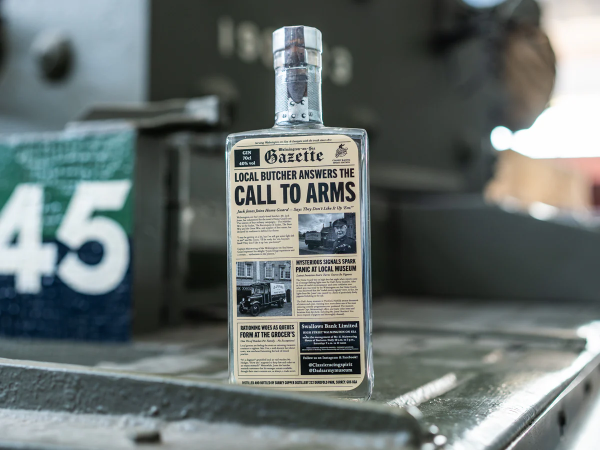 Dad's Army Home Guard 'They Don’t Like It Up Em' Gin 70cl - Image 3