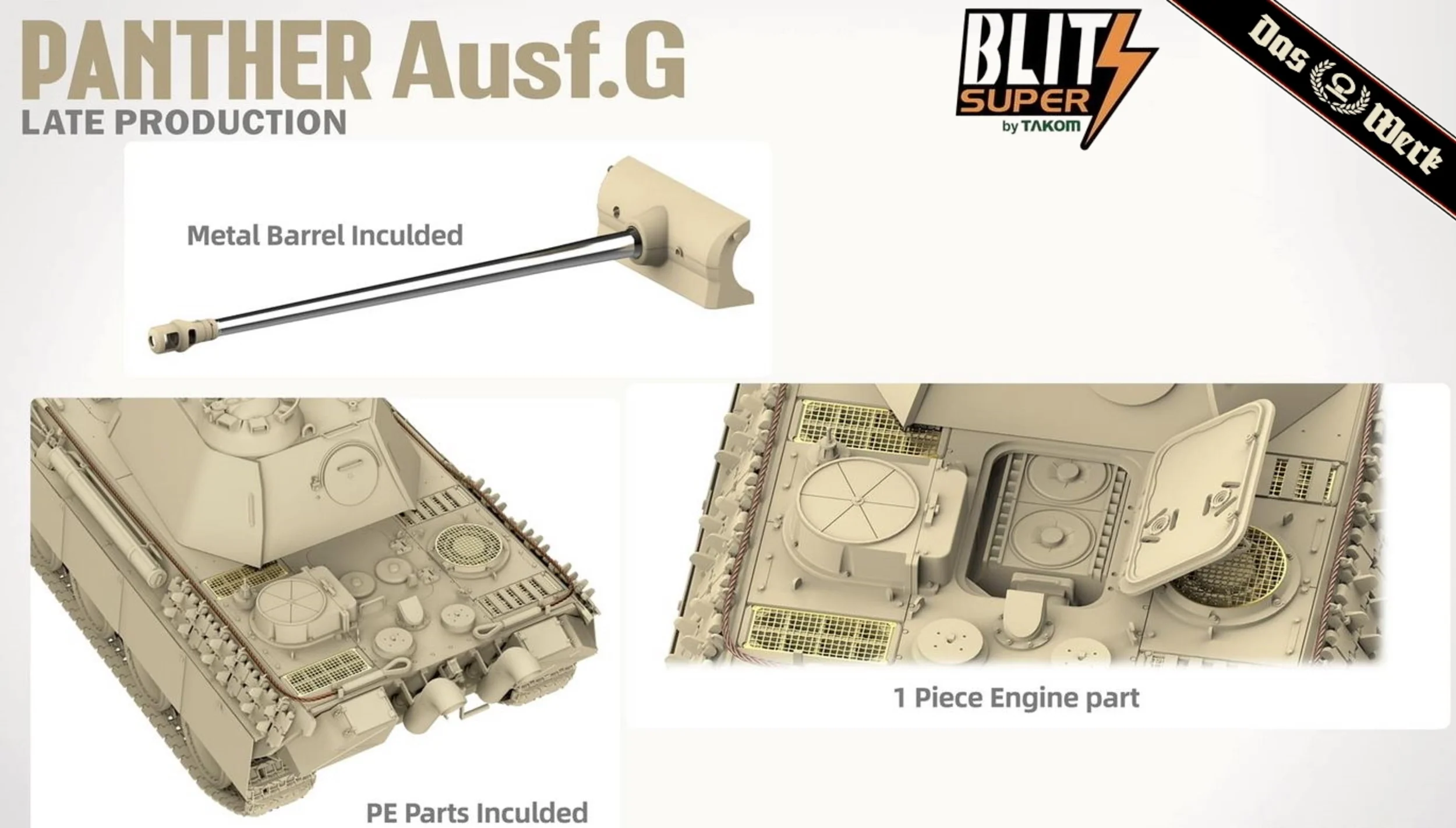 Das Werk 1/35 Panther Ausf G Sd.Kfz.171 - Image 2