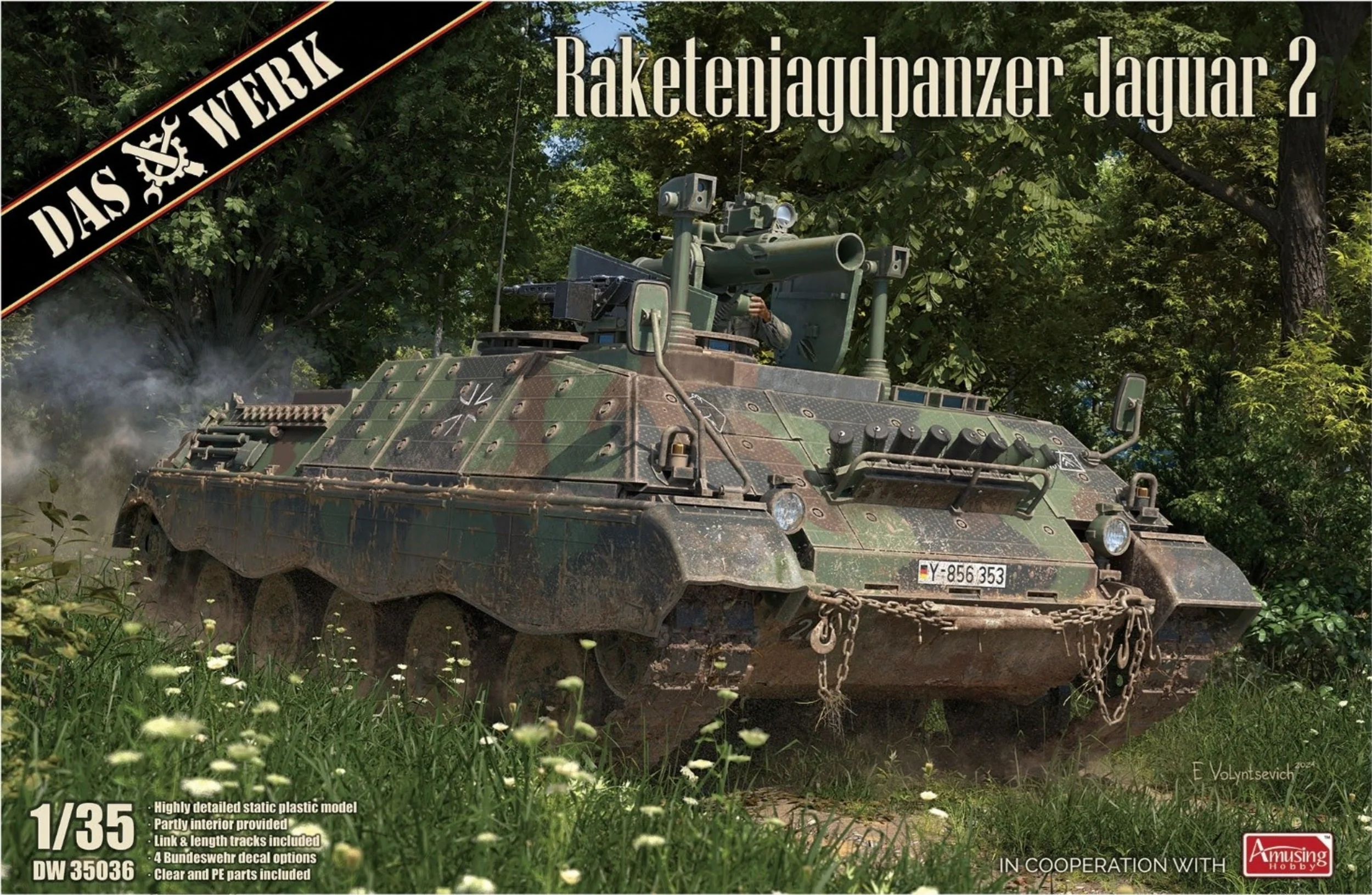 Das Werk 1/35 Raketenjagdpanzer Jaguar 2