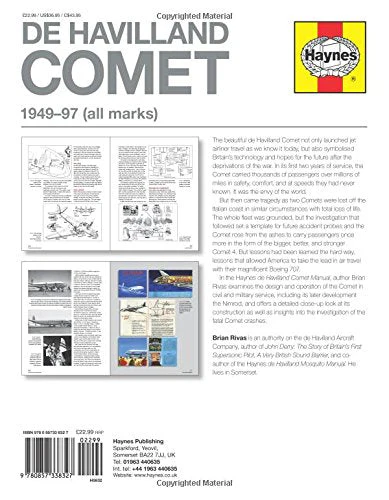 De Havilland Comet Haynes Manual - Image 7