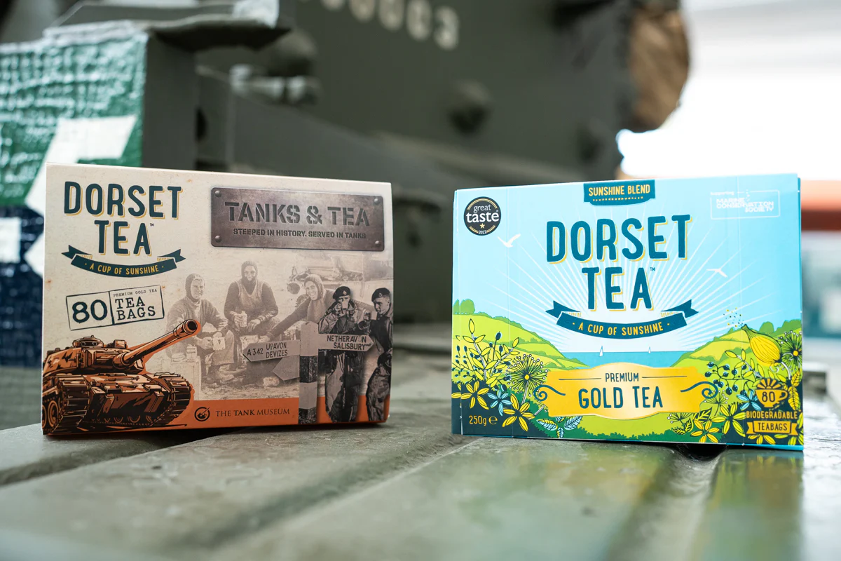 Dorset Tanks & Tea 80 Tea Bags - Image 3