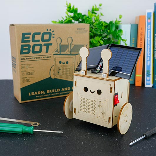 Eco Bot Solar Powered Robot - Image 4