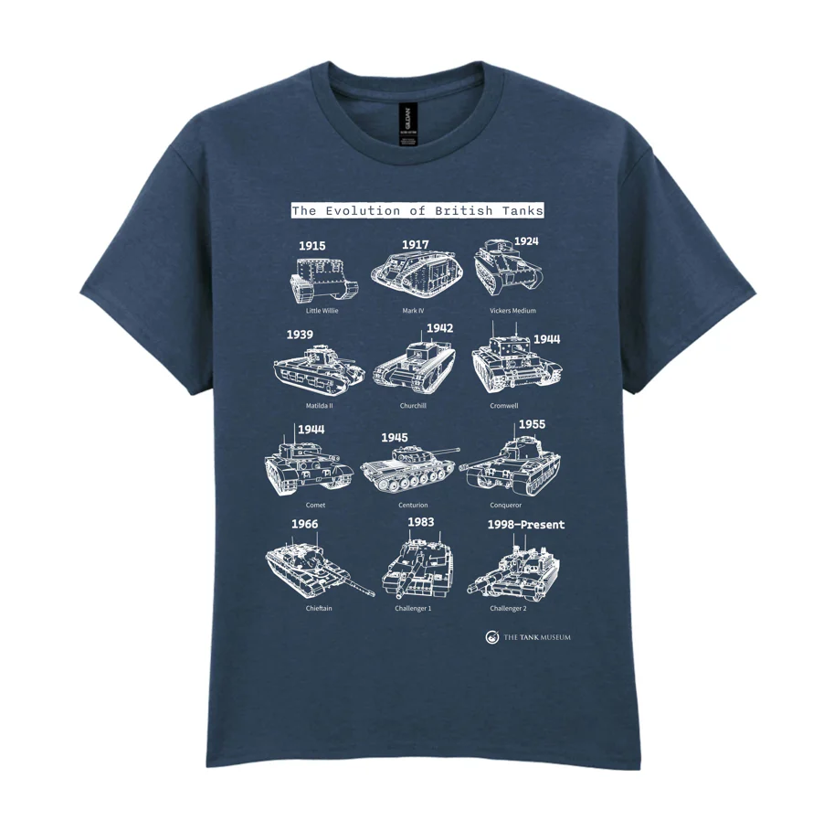 Evolution of British Tanks T-Shirt