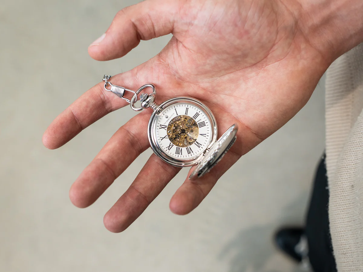 Exclusive Tank Museum Embossed Mechanical Pocket Watch - Image 5