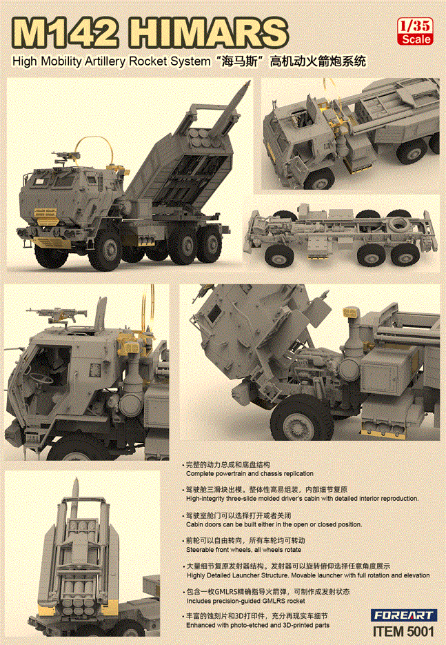 Foreart 1/35 M142 ‘HIMARS’ - Image 2