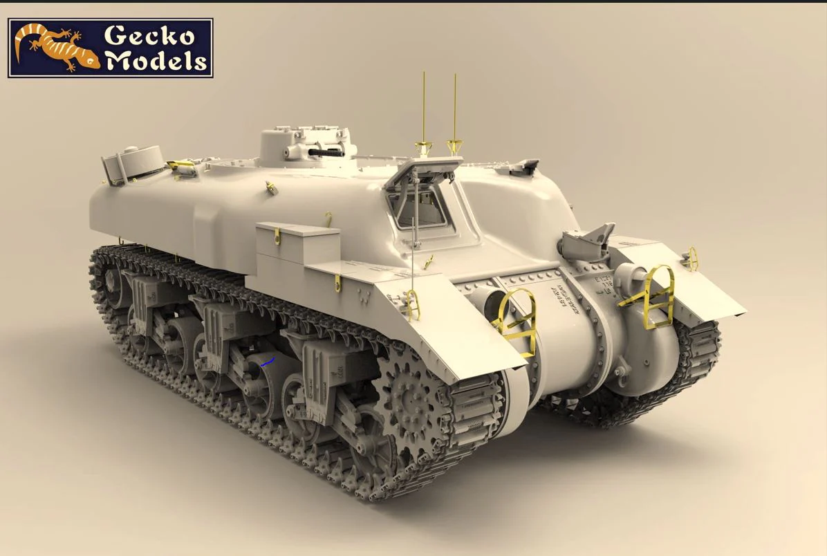 Gecko 1/35 Canadian Badger Flamethrower Ram MK II (Late Production) - Image 3
