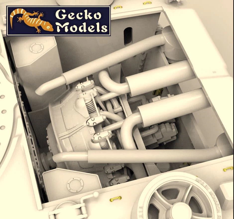 Gecko 1/35 Canadian Badger Flamethrower Ram MK II (Late Production) - Image 4