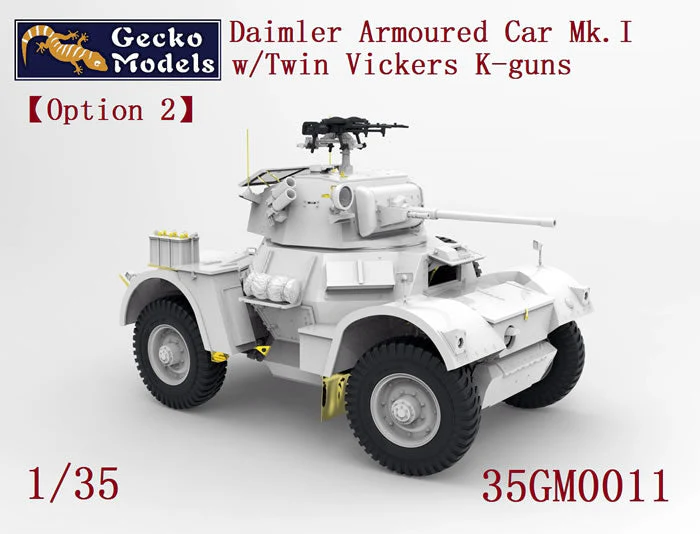 Gecko 1/35 Daimler Armoured Car Mk1 - Image 4