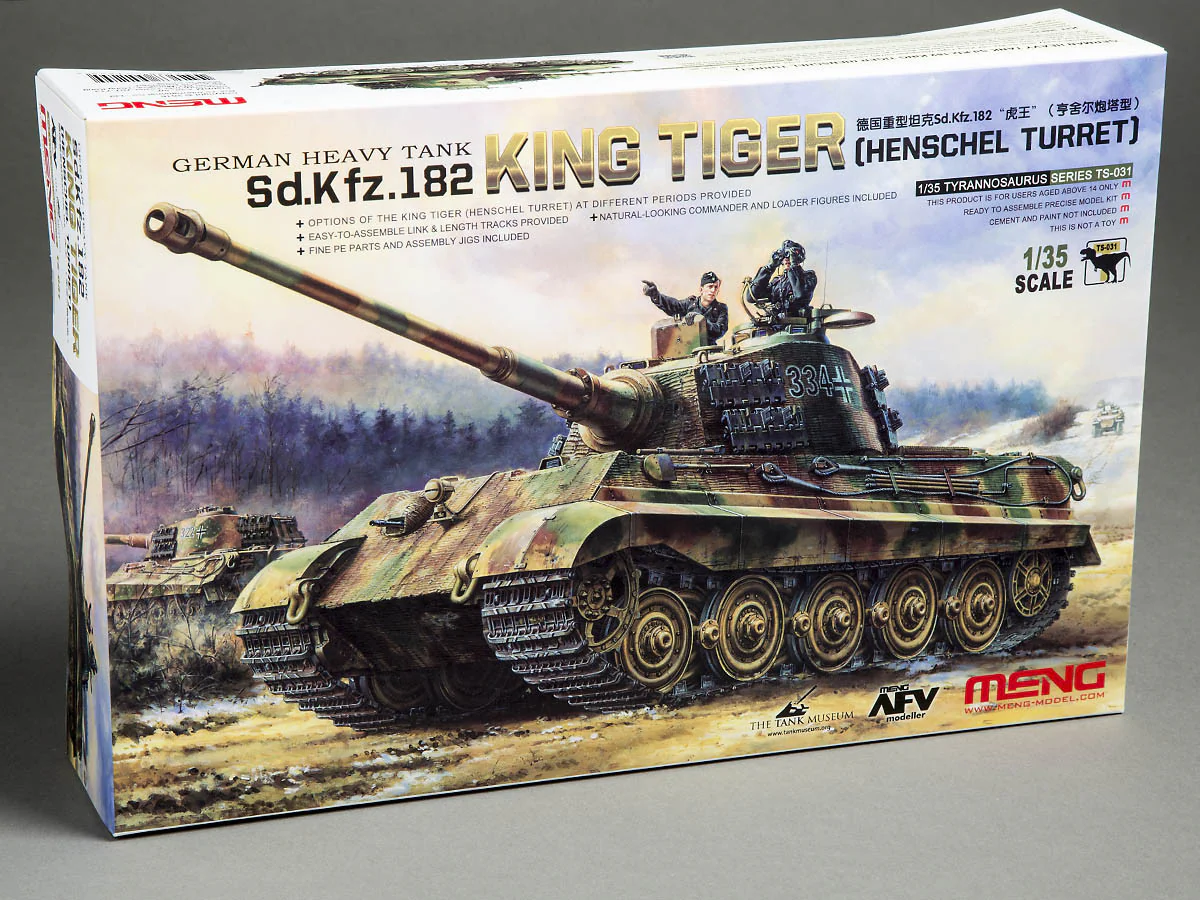 Meng 1/35 German Heavy Tank Sd.Kfz.182 "King Tiger"