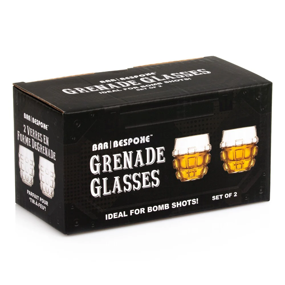 Grenade Glass Pair - Image 3