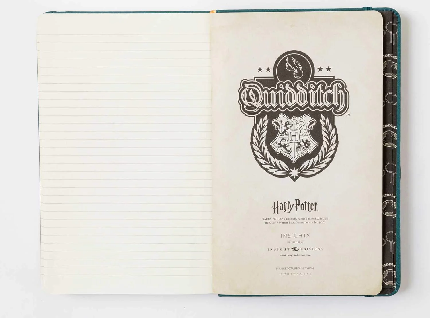 Harry Potter: Quidditch Hardcover Ruled Journal - Image 7