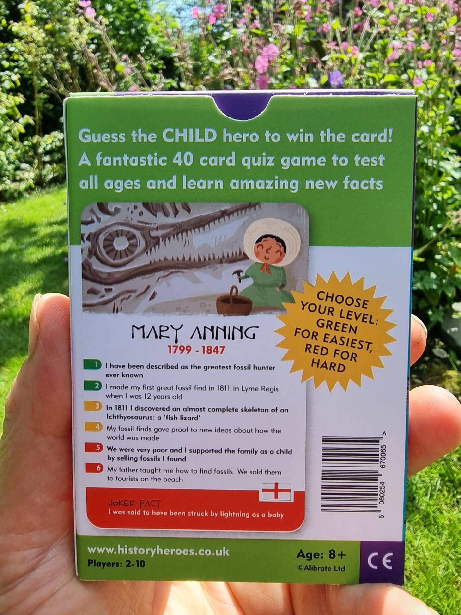 History Heroes Children Card Game - Image 2