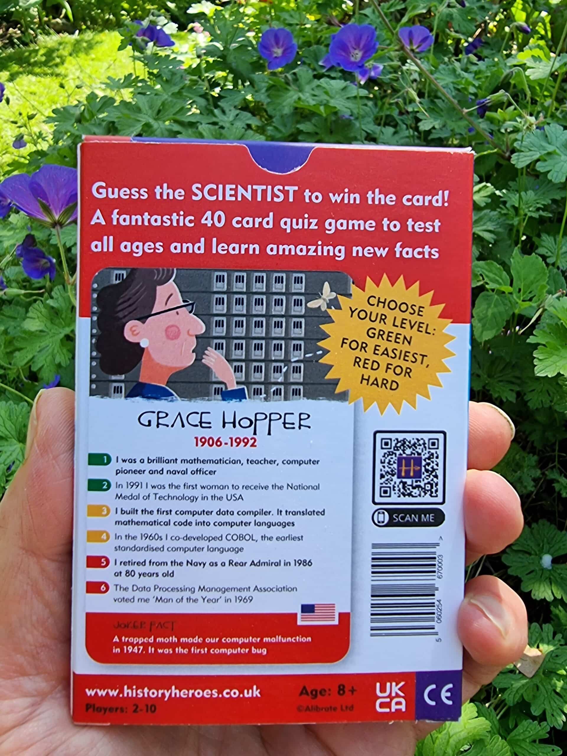 History Heroes Scientists Card Game - Image 2