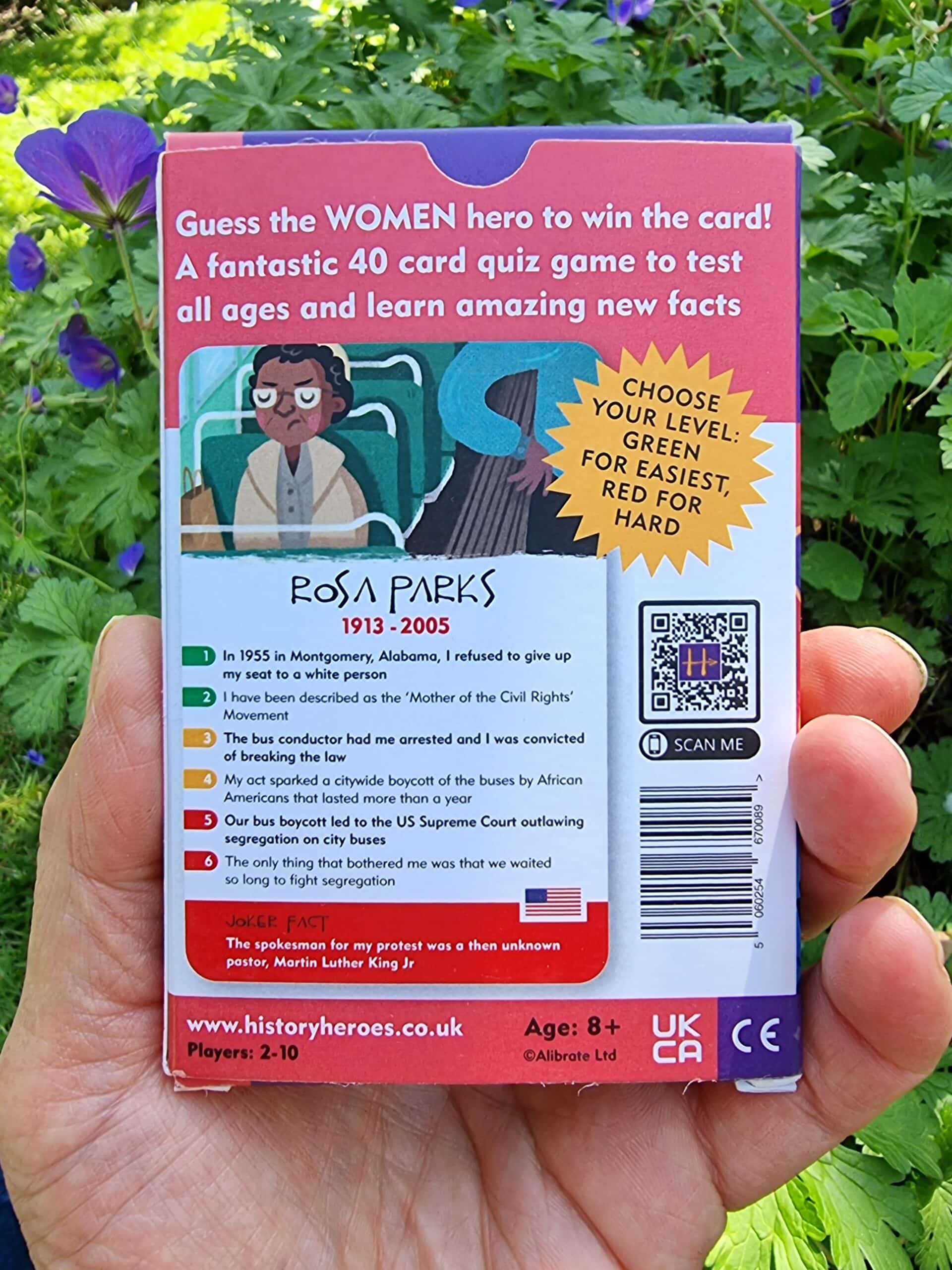 History heroes Women Card Game - Image 2
