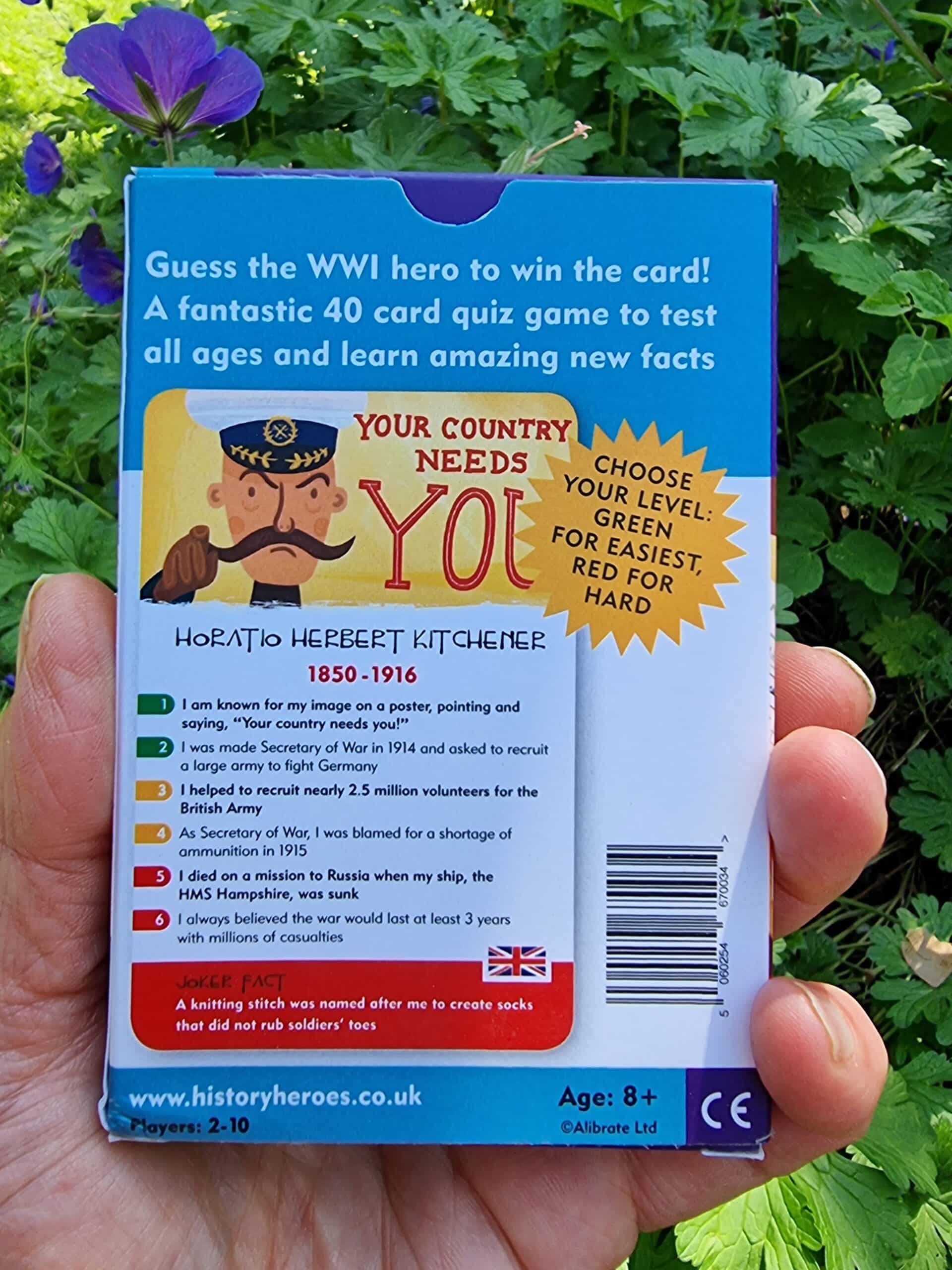 History Heroes World War One Card Game - Image 2