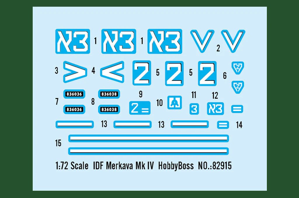 Hobby Boss 1/72 IDF Merkava Mk4 - Image 4