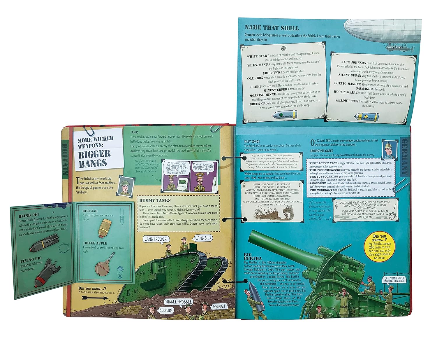 Horrible Histories, Terrible Trenches Field Book - Image 5