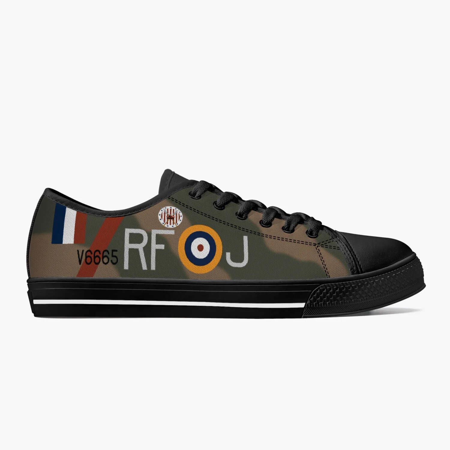 Hurricane RJ-F Low Top Canvas Trainer - Image 5