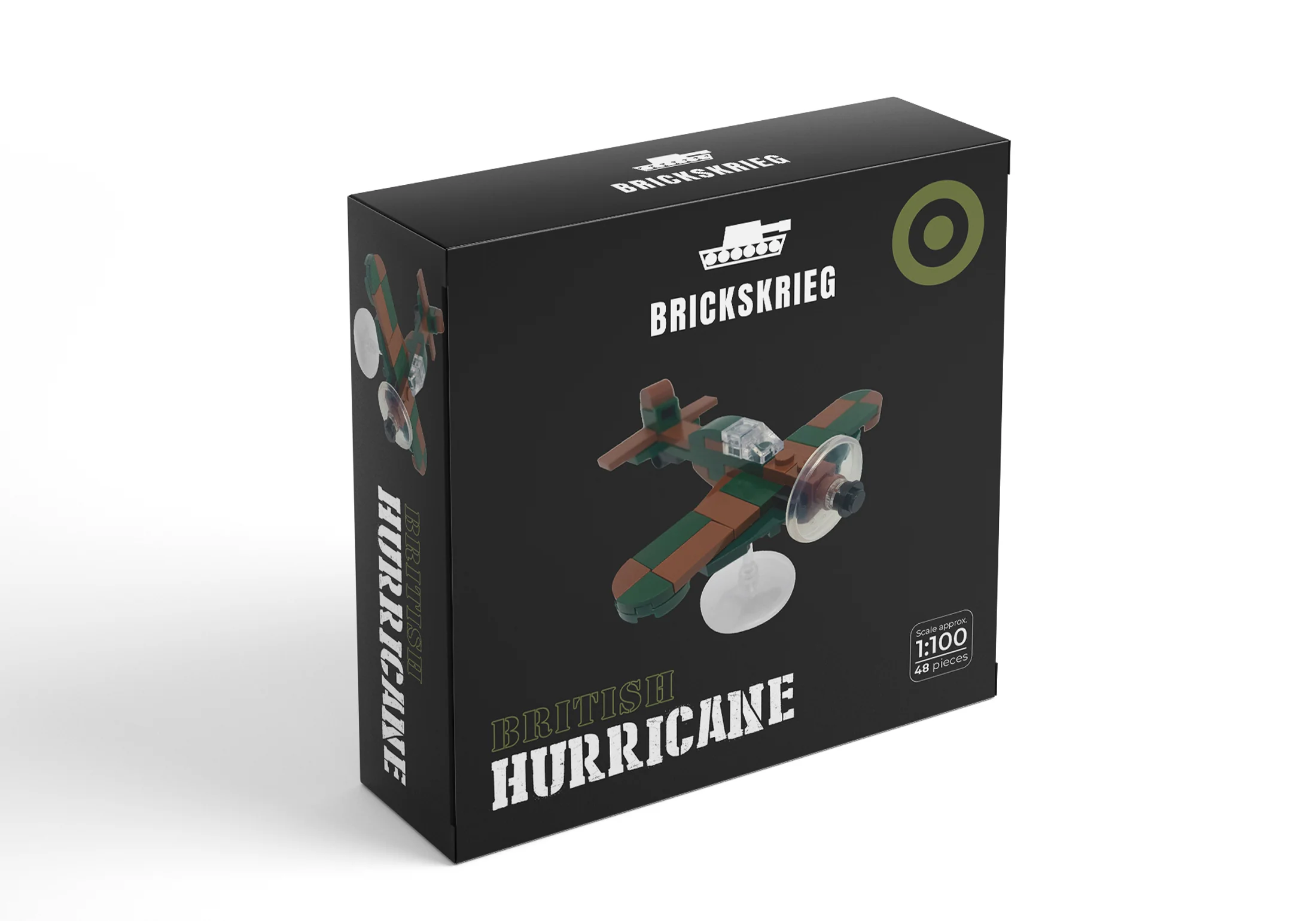 Brickskrieg 1/100 Scale Hurricane Aeroplane