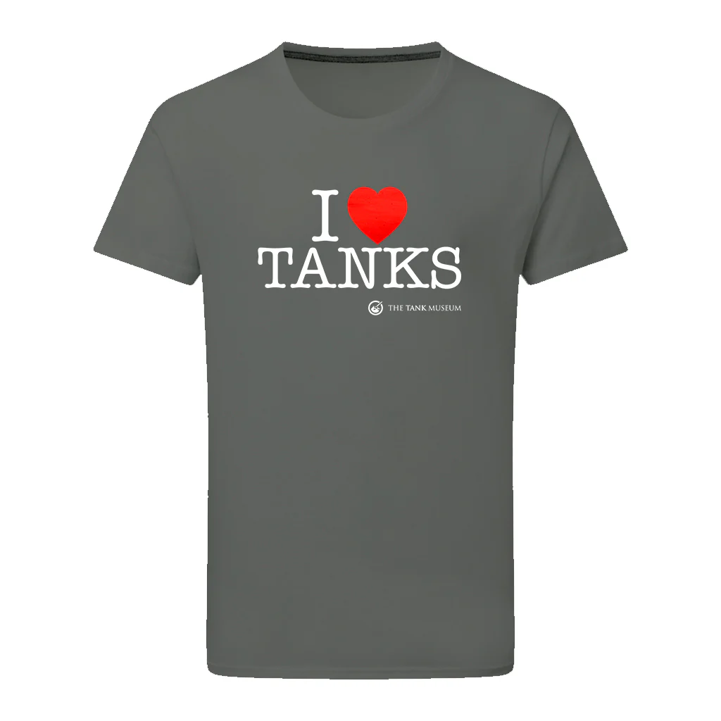 I Love Tanks T-Shirt - Image 2