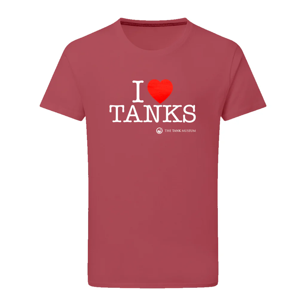I Love Tanks T-Shirt - Image 3