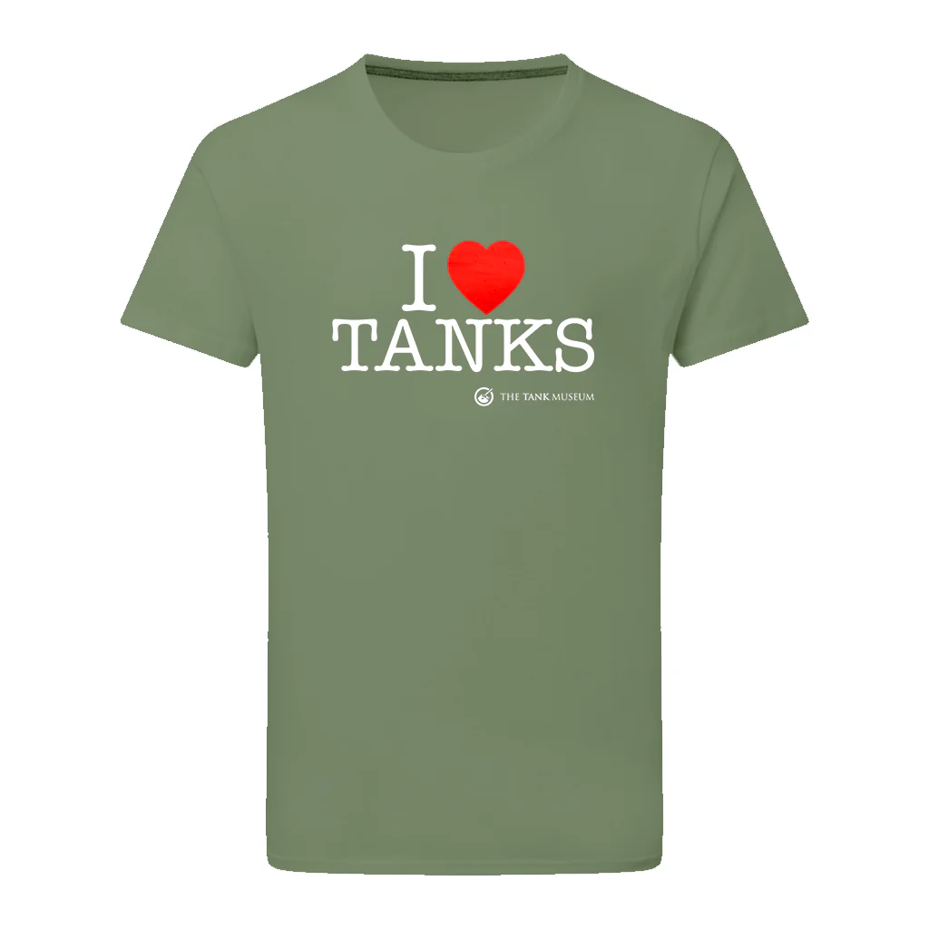 I Love Tanks T-Shirt - Image 4