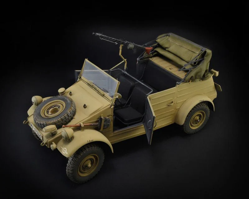 Italeri 1/9 Scale Kdf.1 Type 82 Kubelwagen - Image 3
