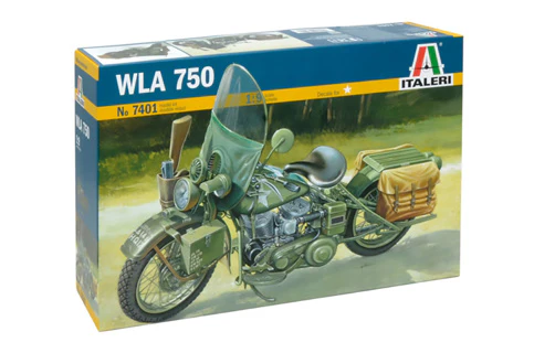Italeri 1/9 WLA750 Motorcycle